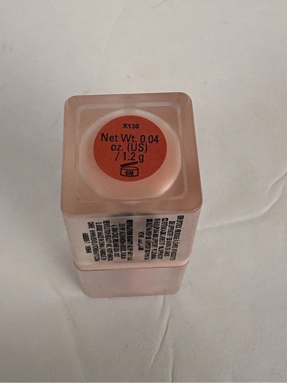 Revolution Beauty Mini Travel Lipstick in Siren Pink Nude 0.04 Oz